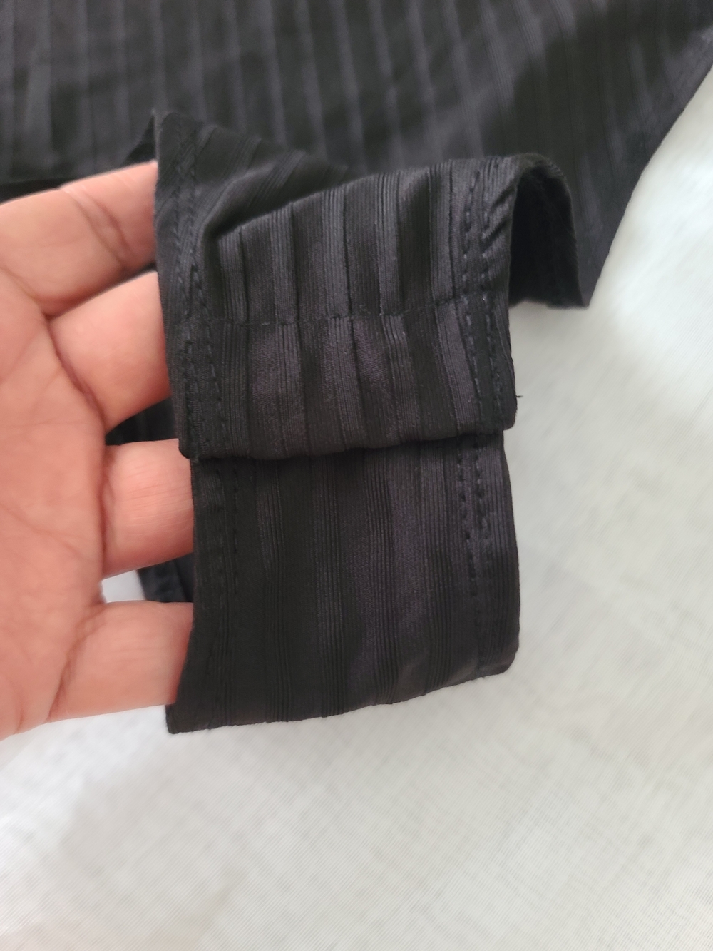 HYFVE Black Ribbed Racerback Bodysuit - Picture 2 of 5